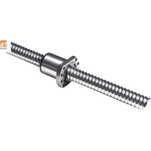 Hot selling high precision copper rolled end machined support ball screw