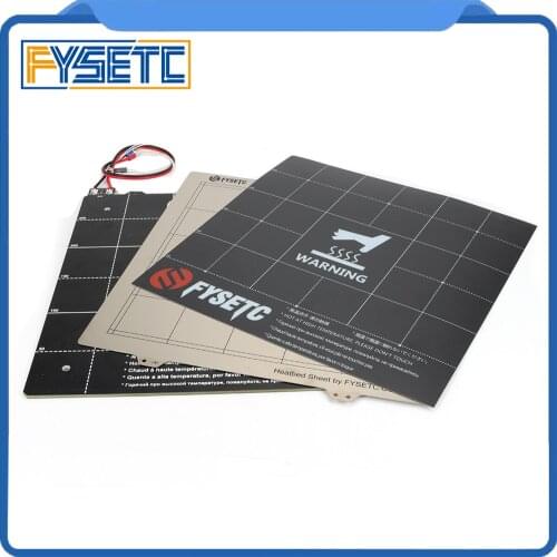 220*220mm 3D Printer MK3 Magnetic Heated Bed 24V Wiring Thermistor Kit With Steel Sheet For Ender-5 3D Printer Parts