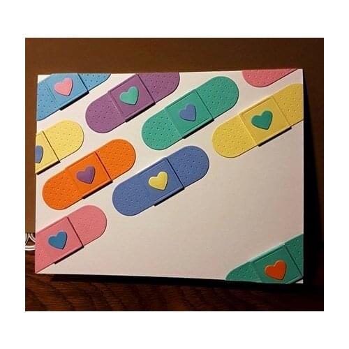 Band aid Metal Cutting Dies Stencils for DIY Scrapbooking/photo album Decorative Embossing DIY Paper Cards