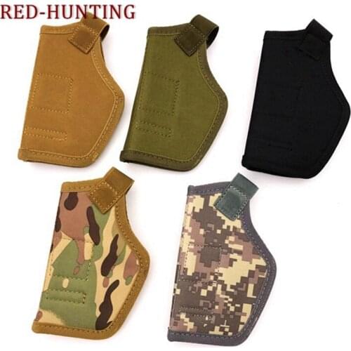 Outdoor Tactical Gun Holster Military Airsoft Hunting Belt Holster Right Gun Holster Case Military Gear