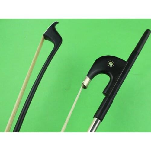 New 1 pc 3/4 Carbon fiber double bass bow German style white horse hair