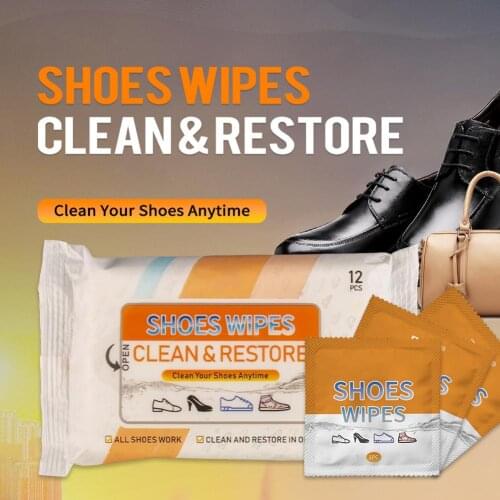 Disposable Wet Wipes Leather Shoes Small White Shoe Artifact Shoe Wipes Cleaning Care Small White Shoes Scrubbing Wipes