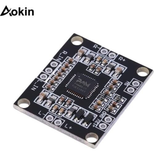 5pcs/lot PAM8610 digital power amplifier board 2 x15w dual channel stereo mini class D power amplifier board