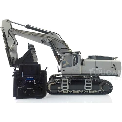 Gifts 1/14 HUINA 2.4G RC Remote Control Metal Hydraulic Tracked Truck Excavator K970 FS PL18 Battery TH19231-SMT2