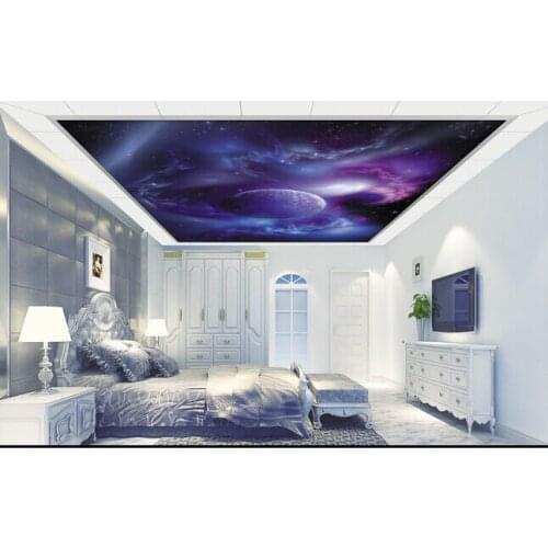 Custom photo wallpaper, 3D universe for the living room bedroom KTV bar ceiling wall waterproof papel de parede