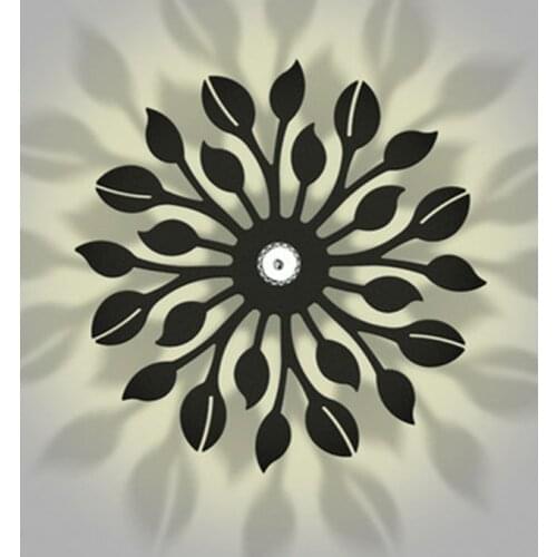 Nordic Modern Minimalist Art Living Room Aisle Stairs Children Bedroom Bedside Lamp Creative Personality Shadow Wall Lamp