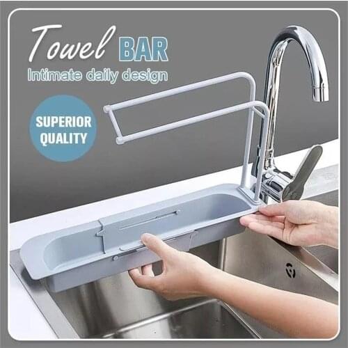 Draining rag household water god storage sink water faucet kitchen plastic storage dish washing rack