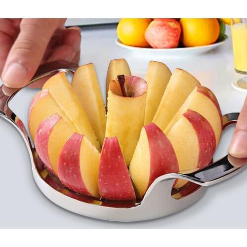 Stainless Steel Apple Slicer Upgrade Version 12 Blade Apple Core Remover Suitable For All Kinds Of Fruit Cutting Machines