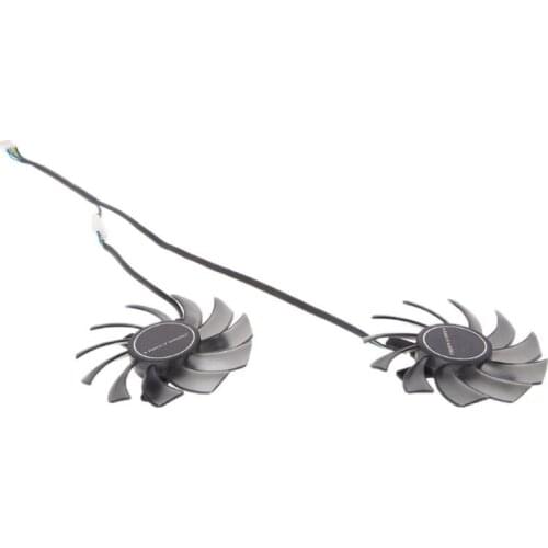 H05B 75mm GA81S2U DC 12V 0.35A 4Pin Cooler Fan 40x40x40MM For ZOTAC GTX 970 Graphics Video Card Fans