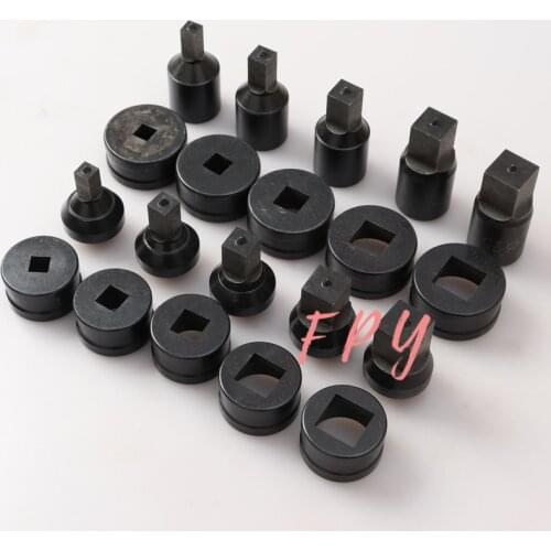 1Pc Hydraulic Punching Square Die for CH-60 Hydraulic Punching Machine Steel Plate/Iron Sheet/Copper Busbar Hole Puncher Die