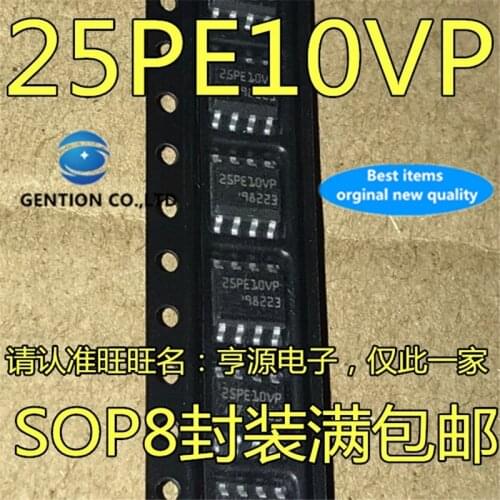 10Pcs M25PE10 M25PE10-VMN6TP 25PE10VP SOP-8 storage in stock 100% new and original