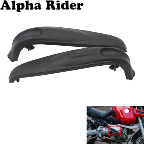2pcs Motorcycle Engine Ignition Coil Spark Plug Cover Guard Black For BMW R1100GS R1100R/S/RT R1150GS R850GS/RT R 1100 GS R 1100