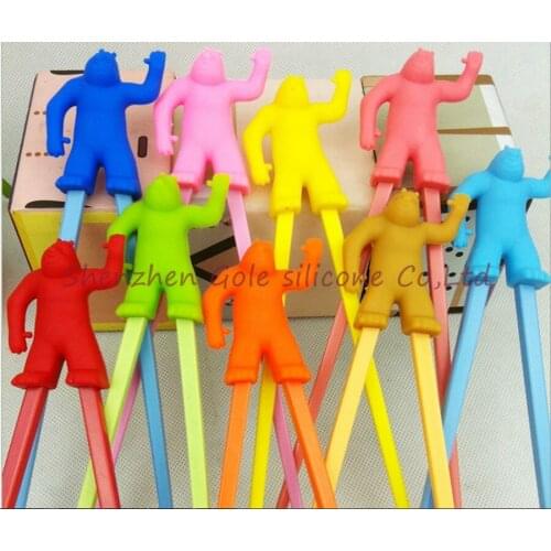 500pairs/lot Children Kids Intelligent Training Chopsticks Baby Learning Chopsticks Early Education Tableware Free Shipping