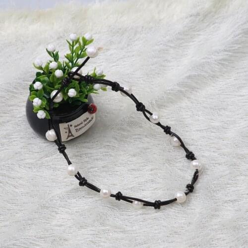 Ambrum Women's Leather Chokers