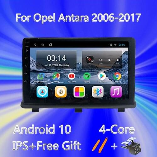 Android 10.0 WIFI Car Radio Multimedia Video Player Auto Stereo GPS For Opel Antara 1 2006 - 2017 AI Voice Controls Mirror Link