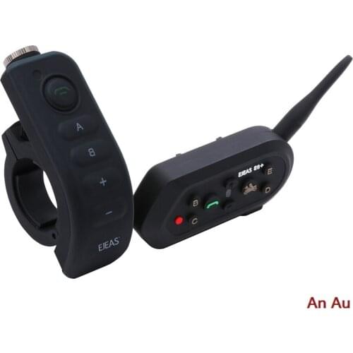 Bluetooth walkie talkie Bluetooth Intercom for Motorcycle Helmet E6PLUS