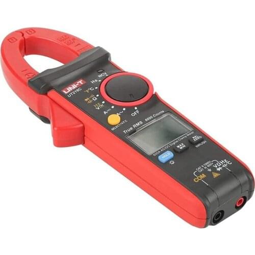 UNI-T UT216C Auto Range Digital Clamp Multimeter True RMS 600A Digital Clamp Meter AC/DC Voltage Current Detector
