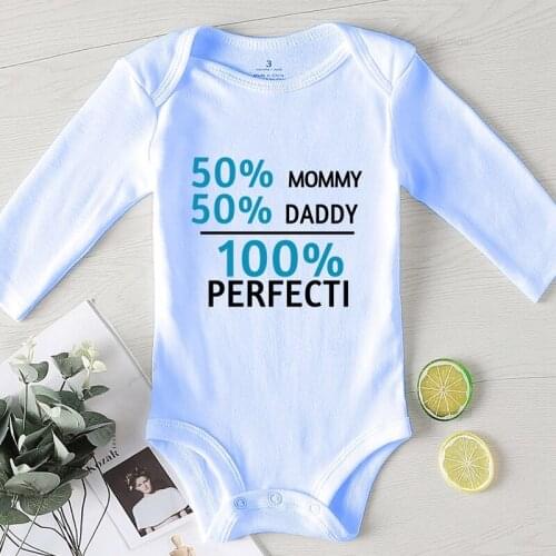 MOMMY Daddy Printed Girls Outfits Newborns Jumpsuit New Born Baby Boy Clothes Children Jumpsuits Romper for Babies