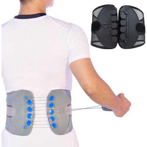 New Design Pulley System Rope Medical Waist Support Lumbar Belt Massage Brace Belt Pain Relief Lumbar Disc Herniation Decompress