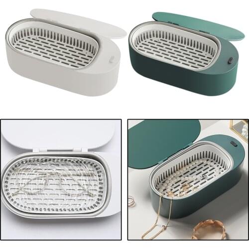 Jewelry Cleaner Ultrasonic Glasses Cleaner, Ultrasonic Cleaners, 15W, Ultrasonic Cleaning Machine for Eyeglass Razors Earring