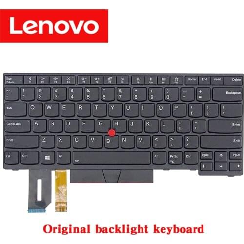 Lenovo ThinkPad E480 E485 E490 E495 L380 L390 L480 R480 T480S L490 T490 T495 Original notebook keyboard 01YP280 01YP400