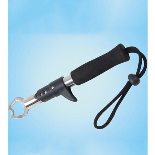 Stainless Steel Fishing Gripper Professional Anti-corrosion Grip Lip Clamp Grabber Plier Fishing Tackle Angling Accessories