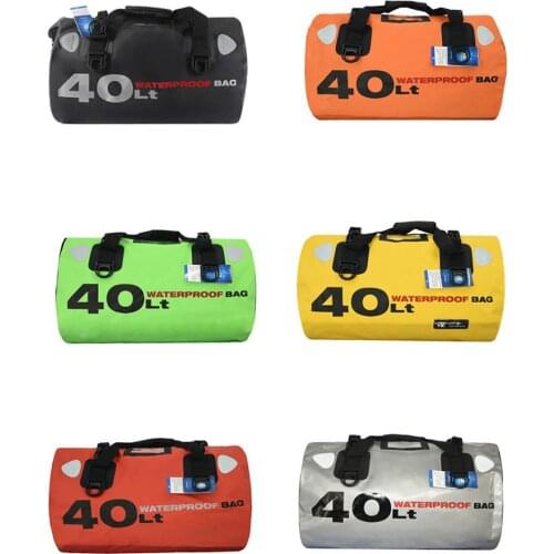 Motorcycle Back Seat Bag Waterproof Plastic Tail Bag Travel Handbag Luggage Bag Large Capacity Knight Locomotive Rear Seat Tote