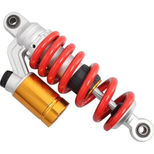 Motorcycle Universal Red Shock Absorbers Suspension Replacement For Honda MSX125 Grom MSX 125 SF Benelli TNT 125 135