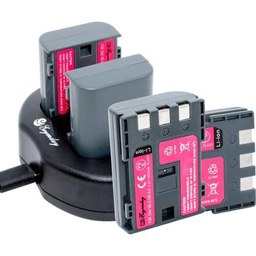 4PCS NB-2L NB 2L NB2L NB-2LH Camera Li-ion Battery Charger set for Canon Powershot 350D 400D G7 G9 S30 S40