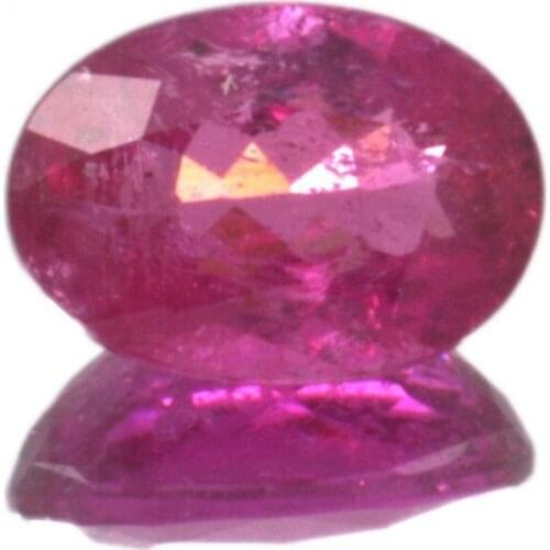 1.68ct.Rubellite Tourmaline Oval Cut