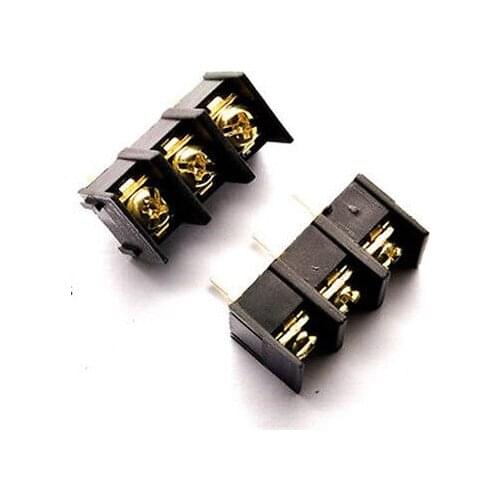 10PCS 10.0mm Pitch 3 pin 3 way Straight Pin PCB Screw Terminal Block Connector