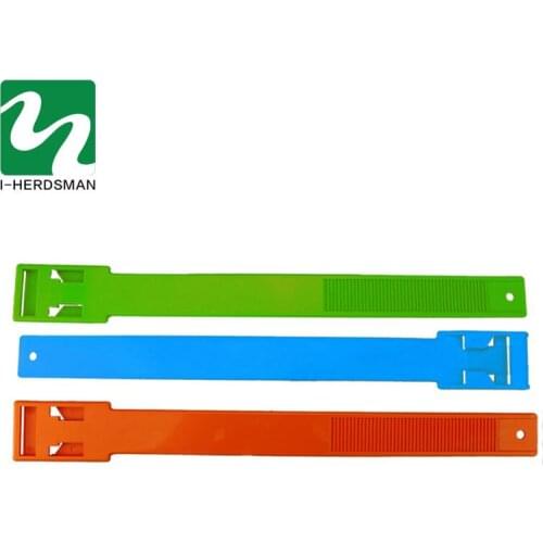 10 Pcs Farm Cattle Foot Ring Multicolor Cattle Identification Tape Cow Feet Ring Cattle with Signs Cattle Farm Equipment