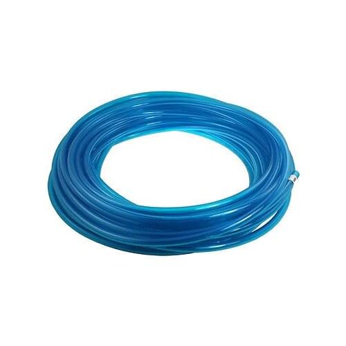 12mm x 8mm Pneumatic Polyurethane PU Hose Tube Pipe 25M 82Ft Clear Blue
