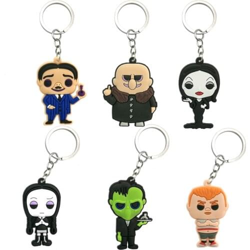 1PCS PVC keyring classic game figure cartoon keychains character key holder men car keys charm gifts souvenir Jewelry Decoration