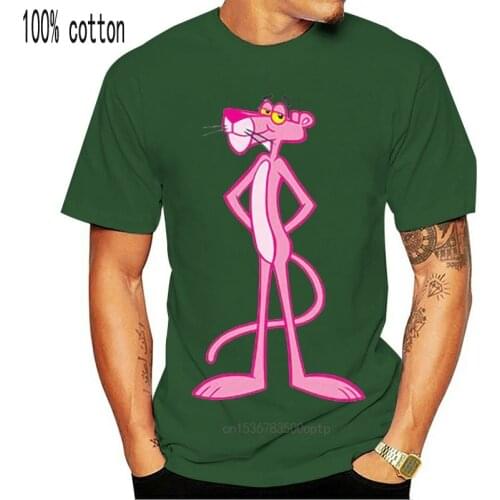PINK PANTHER 80S RETRO CARTOON T-Shirt Men Women Unisex Fashion tshirt
