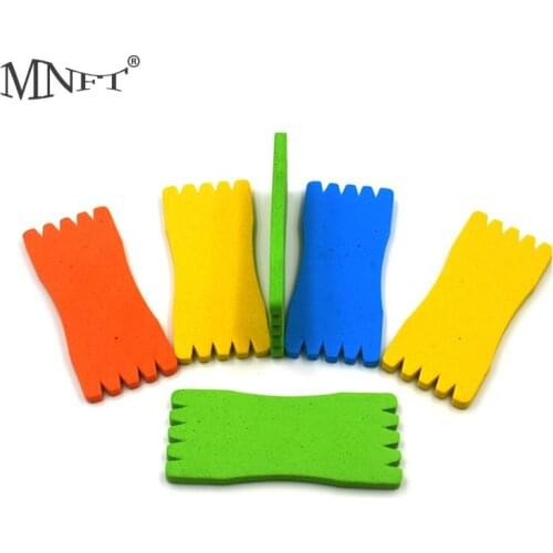 MNFT 120Pcs/Lot Fishing Line Plate Winding Board EVA Foam Wrapper Hanging Fishing Gear Winding Trace Wire Holder