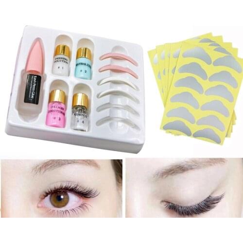 Eyelash Perm Kit Curling Lash Lift Set Eye Lash Extension Fake Eyelashes Glue Extension Lifting Tools Wave Lotion Makeup