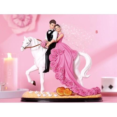 Resin creative newlywed happiness personality crafts decoration