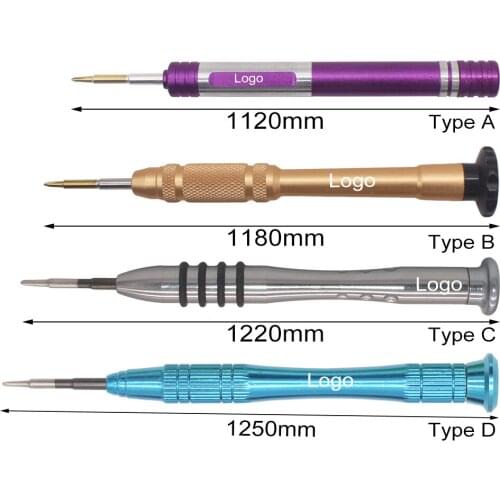 Matel 1.5 phillips Y 0.8 Pentalobe 2.0 Slotted T8 Torx Precision Magnetic Mini Screwdriver for mobile phone Watch Repair Tool