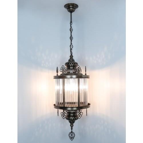 Amazing turkish chandelier,pyrex handmade vintage art deco ceiling light,pendant turkish lamp