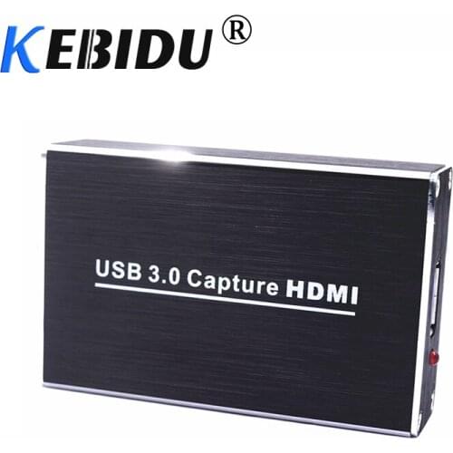 USB3.0 Capture HDMI-compatible To USB Capture Video Capture Dongle Games Video Capture Box Free Drive For Windows for Linux