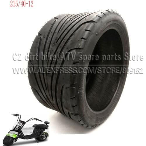 215/40-12 Tyre Front or Rear 12inch Electric Scooter Vacuum Tires For Harley Chinese Bike