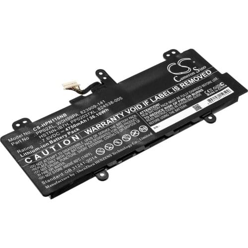CS 4750mAh/36.10Wh battery for HP Pavilion 11-S001TU,Pavilion 11-S002TU,Pavilion 11-S003TU 823909-141,824538-005