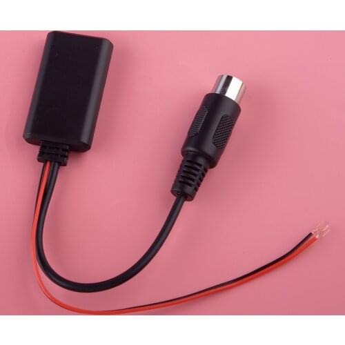 Black Car Auto Replace Part Wireless Bluetooth Module Audio Adapter Cable fit for Kenwood 13-Pin CD Stereo Accessories