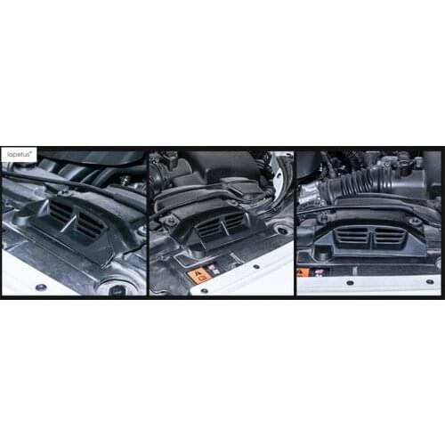 Lapetus Accessories For Mazda 6 Sedan & Wagon 2014 - 2017 Engine Warehouse Air Conditioning AC Inlet Vent Molding Cover Kit Trim