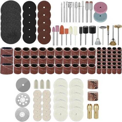 217Pcs Rotary Drill Tool Accessories Bit Set Polishing Kit for Dremel Grinding