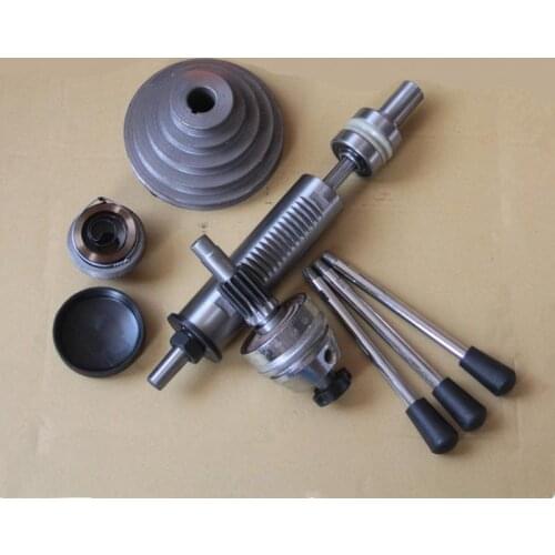 Bench Drill Accessories Spindle Assembly Gear Shaft Spline Set Sleeve Bench Drill