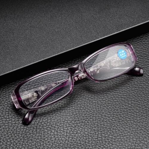 2021 New Printed Anti-blue Light Reading Glasses Fashion Goggles With Diopter +1.0 1.5 2.0 2.5 3.0 3.5 4.0 Presbyopia Eyeglasses