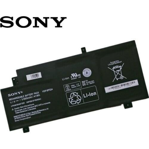 Sony Original VGP-BPS34 3650mAh Battery For SONY VAIO SVF142 SVF14A SVF152 SVF153 SVF15A
