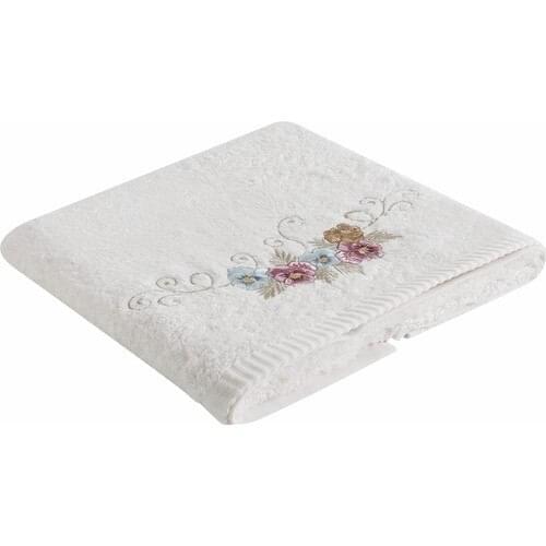 Tac Lulu 50 X90 cm Bamboo Towel Ecru